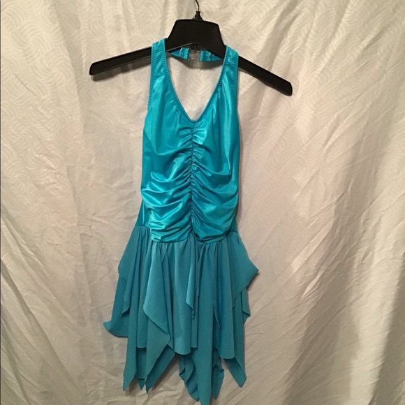 Perform by Curtain Call Other - Turquoise girl’s dance/ballet dress, EUC, 7 listed